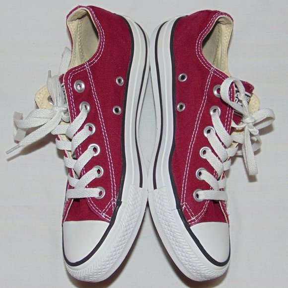 Converse Shoes - Converse ALL STAR Chucks Dark Red Low sneakers